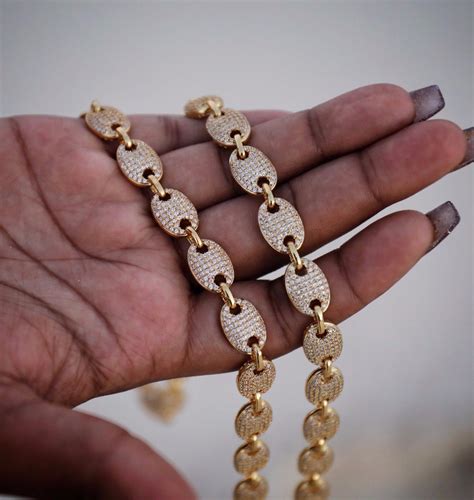 how much is a gucci chain|men's Gucci link gold chain.